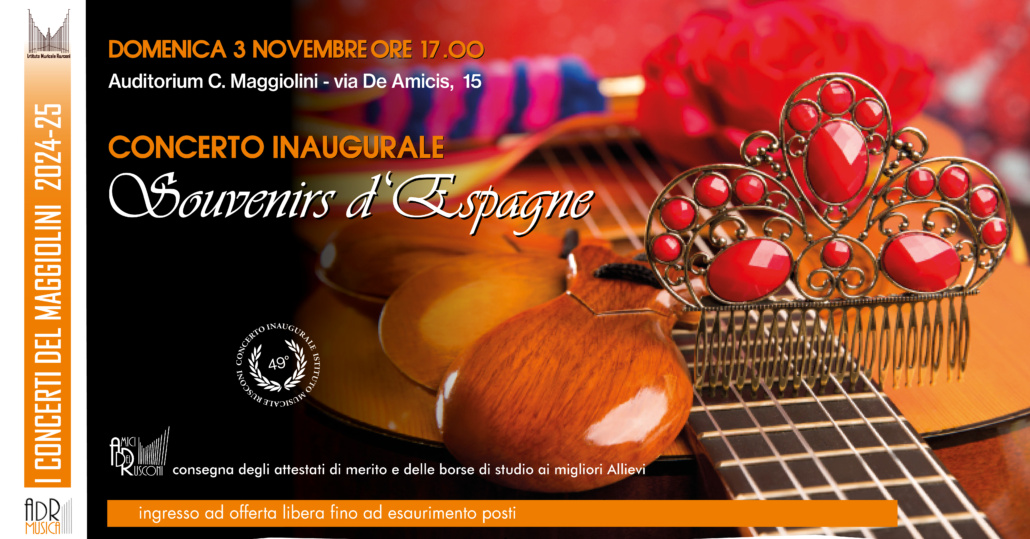 Souvenirs d’Espagne – Concerto inaugurale