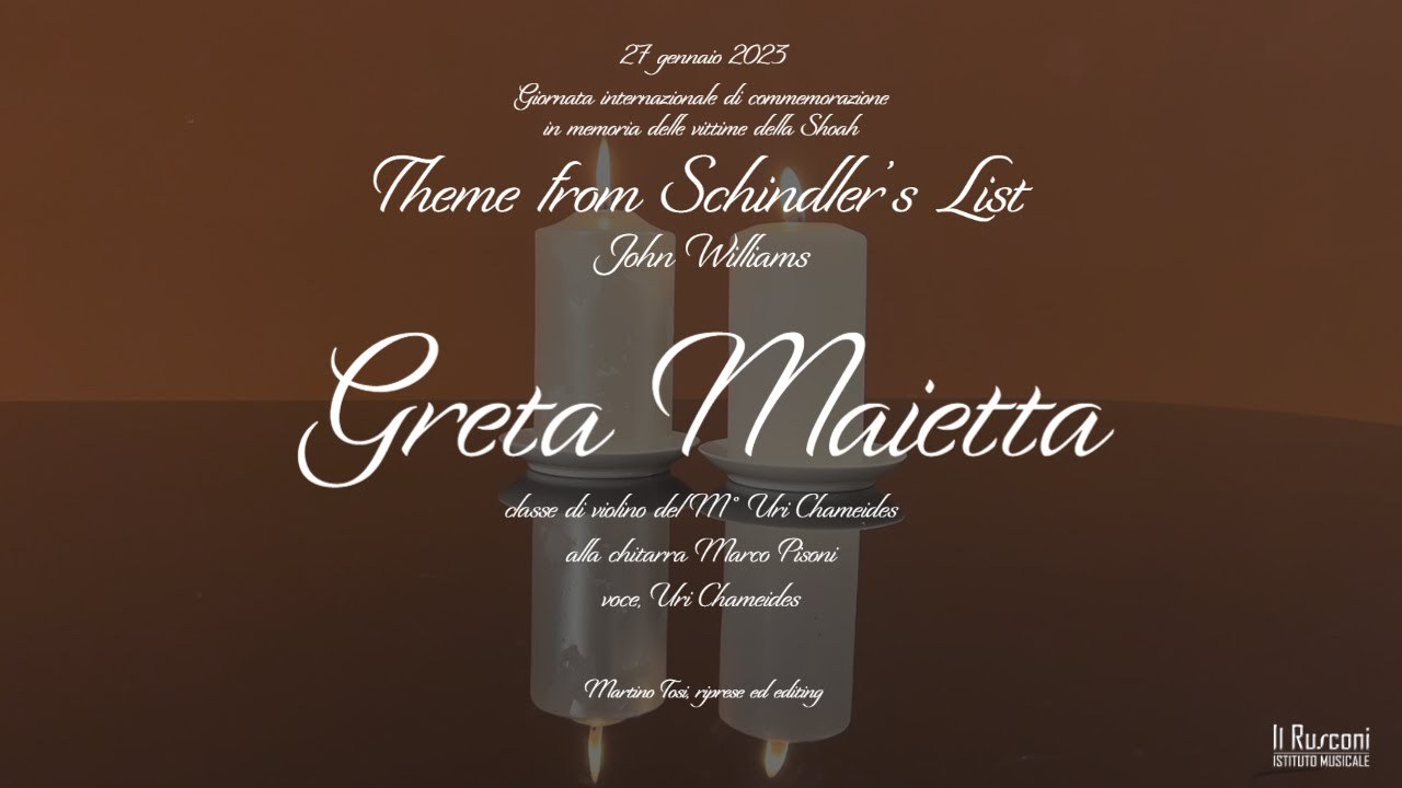 Greta Maietta – Theme from Schindler’s List