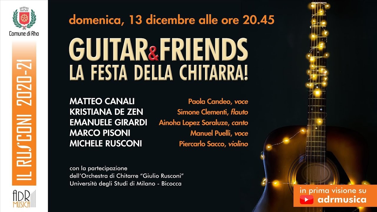 Guitar&Friends – La Festa della Chitarra!